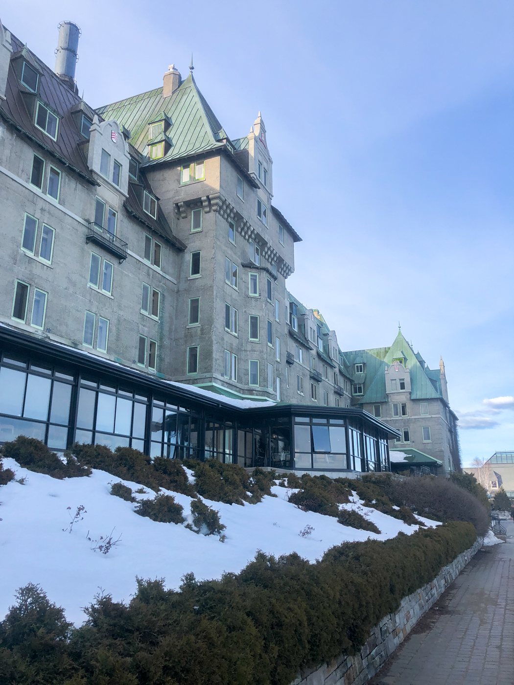 Esplanade du Fairmont Manoir Richelieu