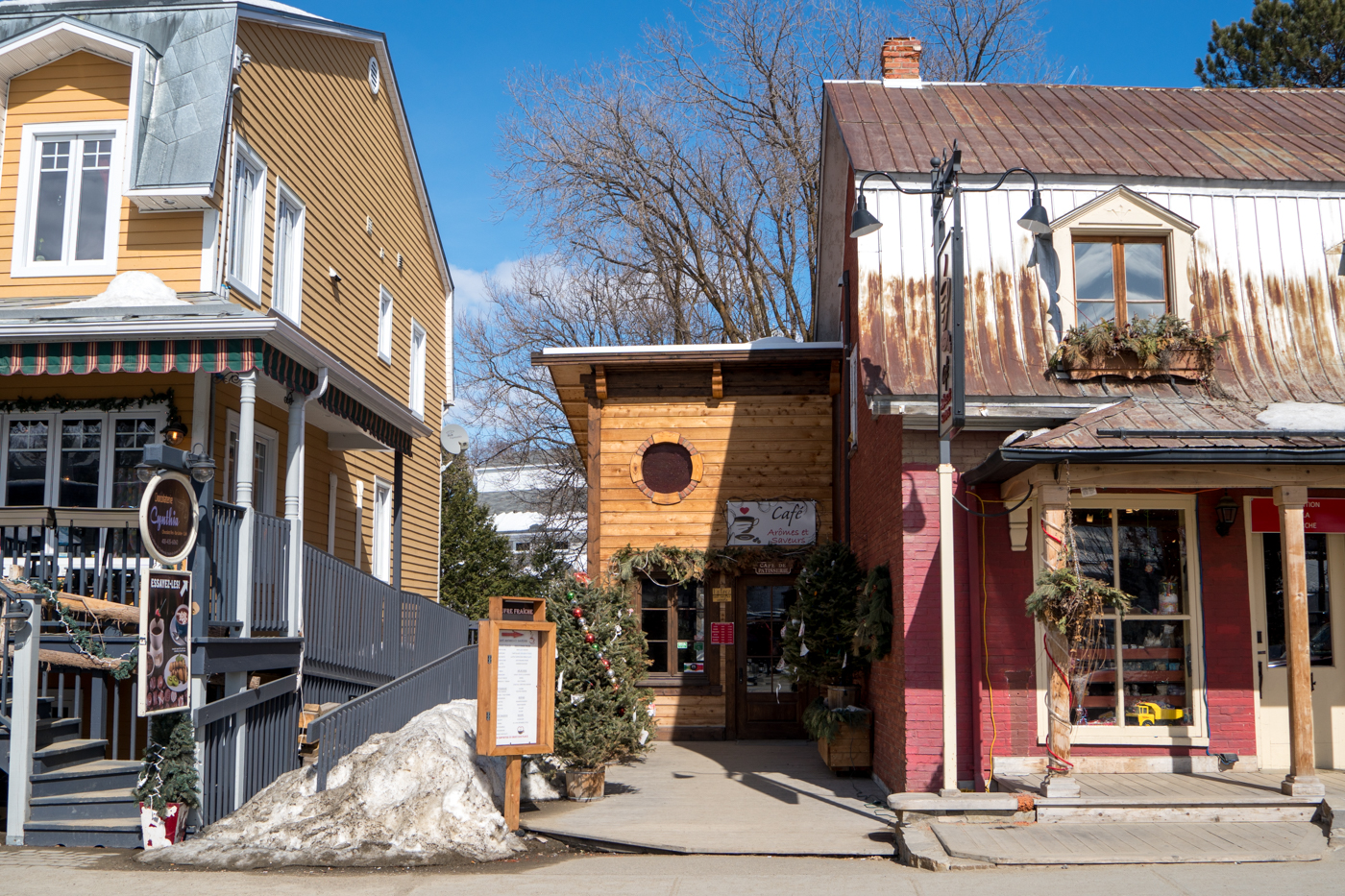 Maisons anciennes de la rue St-Jean-Baptiste de Baie-Saint-Paul