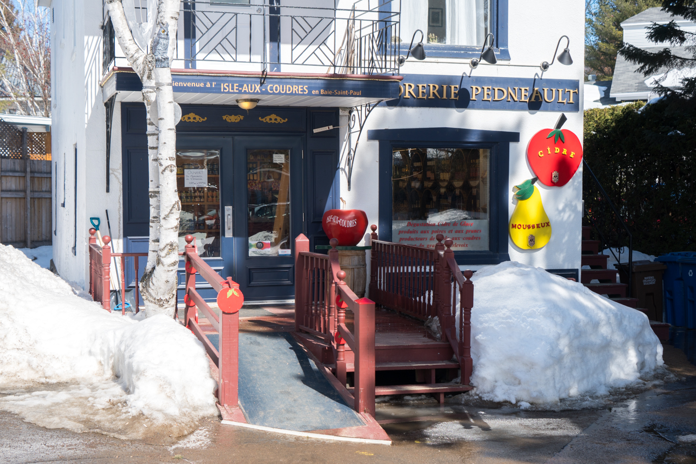 Bonnes adresses à Baie-Saint-Paul - Vergers et cidrerie Pedneault