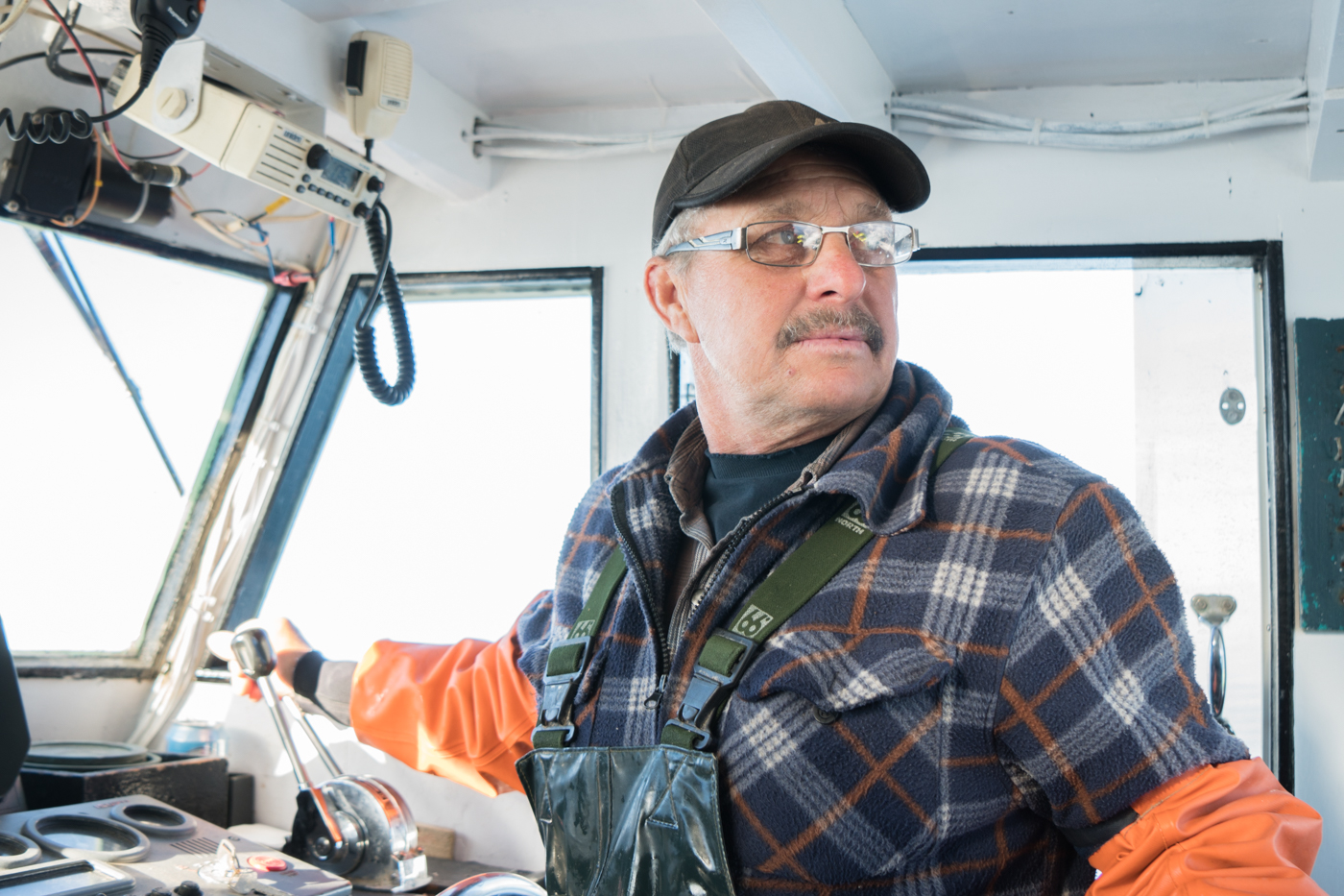 Jeannot Aucoin, pêcheur de homard des îles de la Madeleine