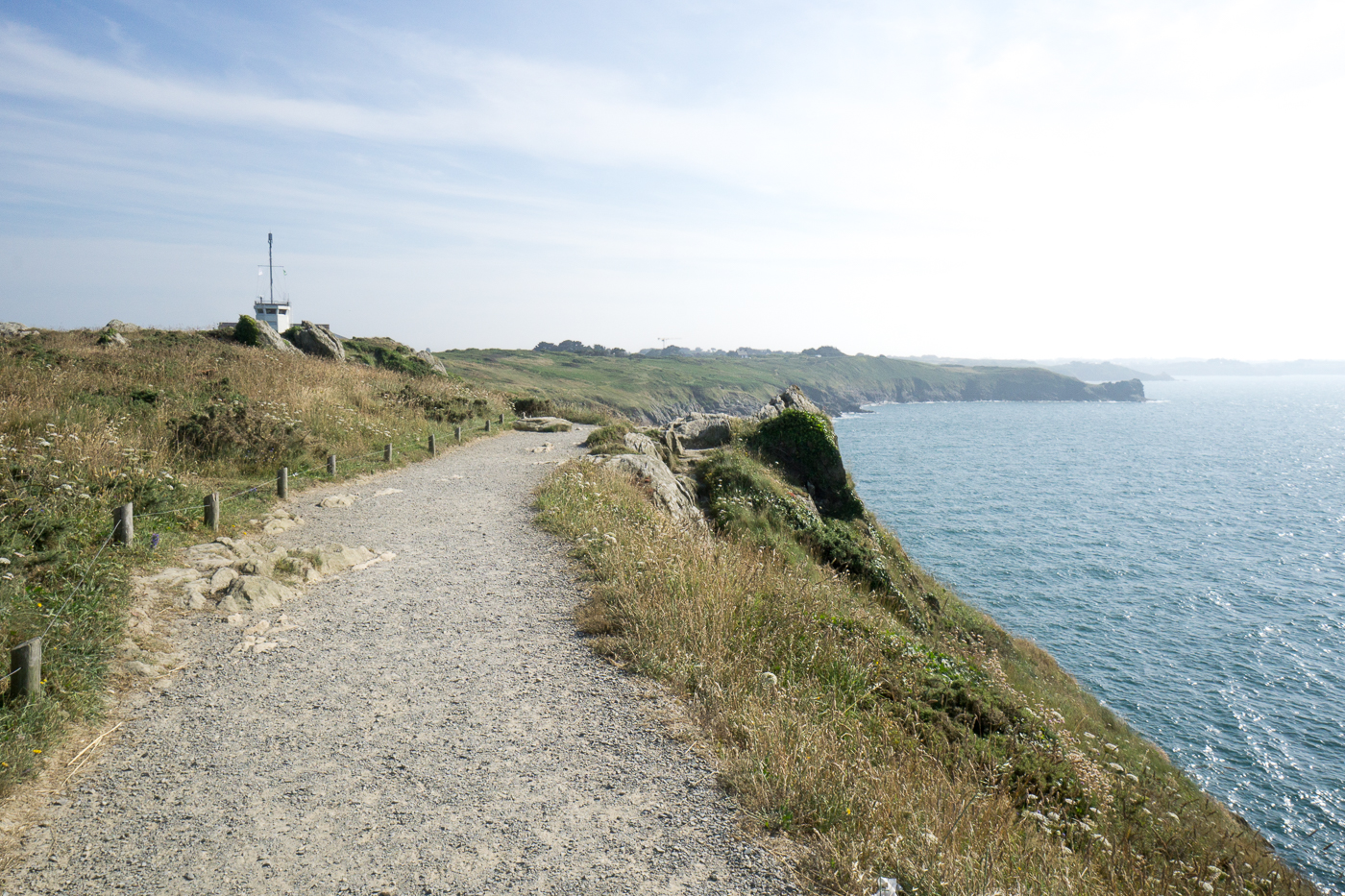 Vue vers St-Malo de la pointe du grouin - Bretagne