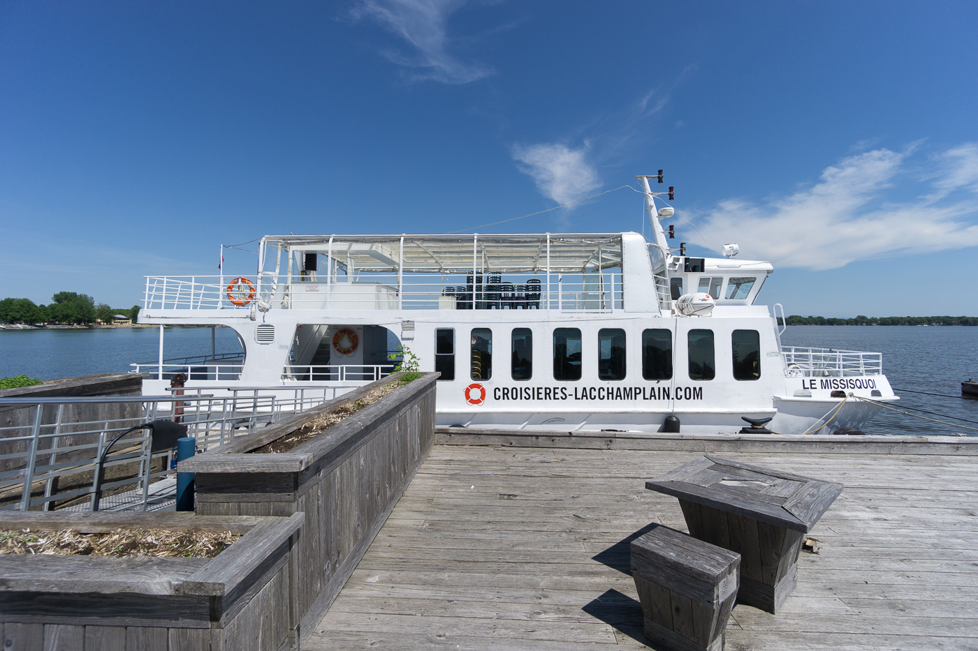 Bateau de Croisières du Lac Champlain