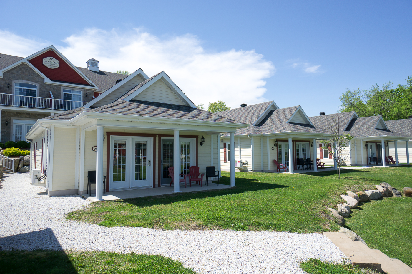 Chalets - Auberge du Lac Champlain - Où dormir à Venise-en-Québec?