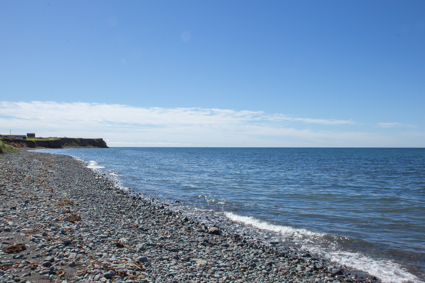 Grève de l'île d'Entrée aux îles de la Madeleine