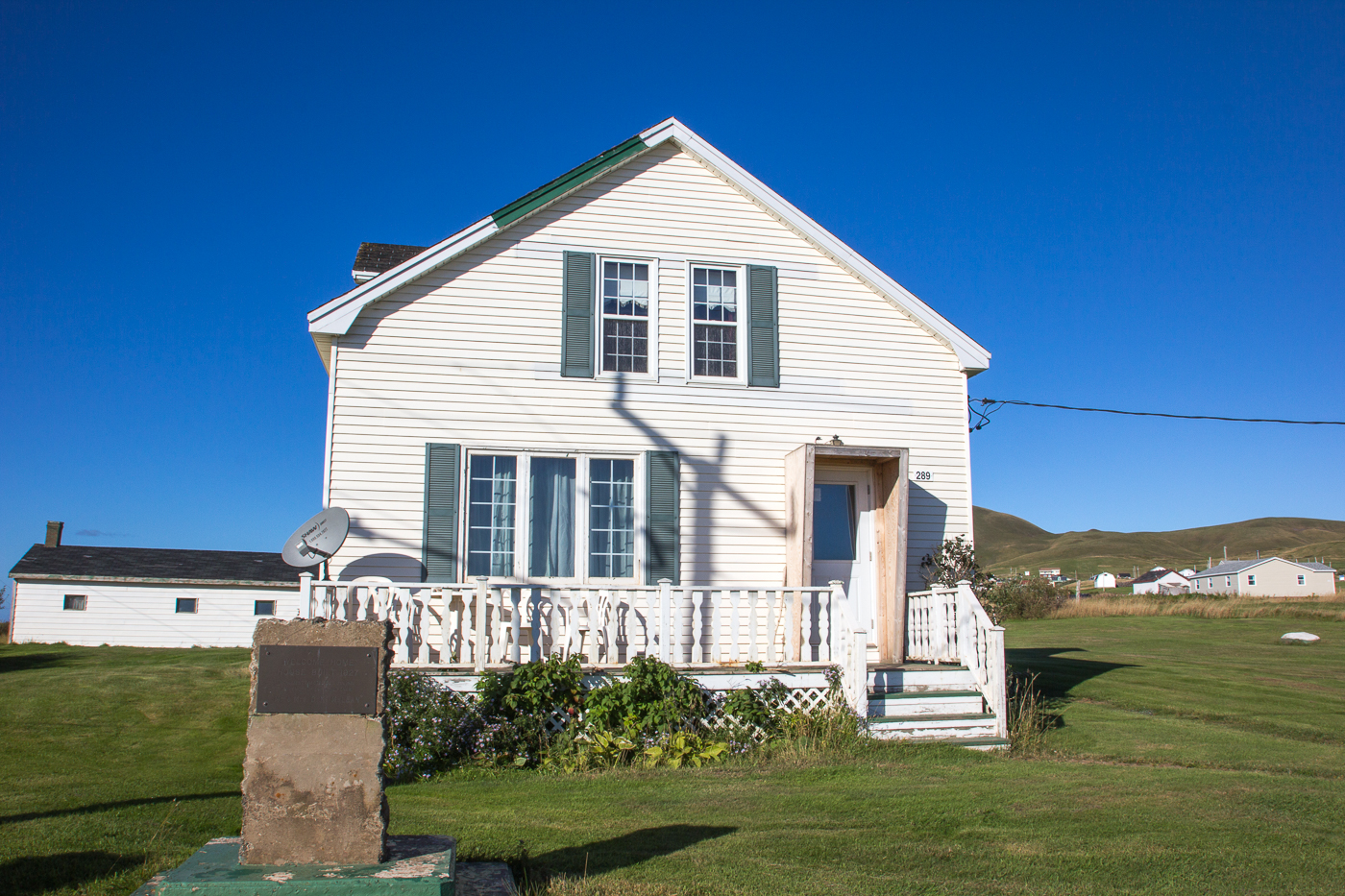 Maison que j'ai louée à l'île d'Entrée