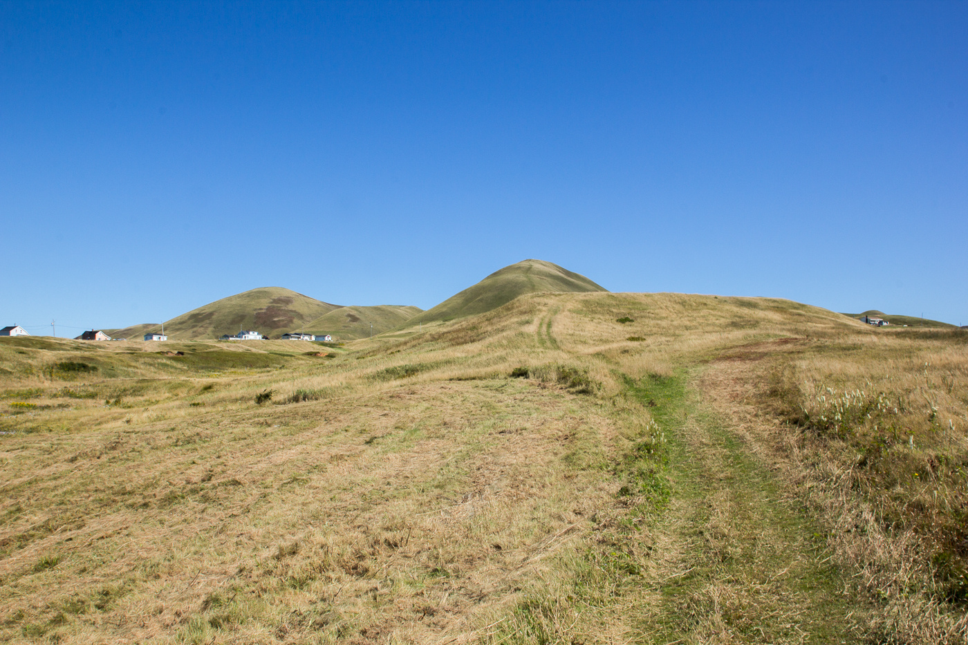 Montée vers la Big Hill