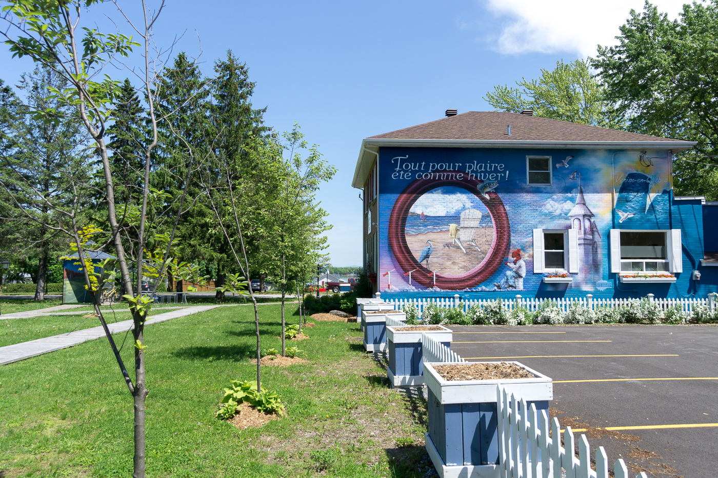 Murale à Venise-en-Québec