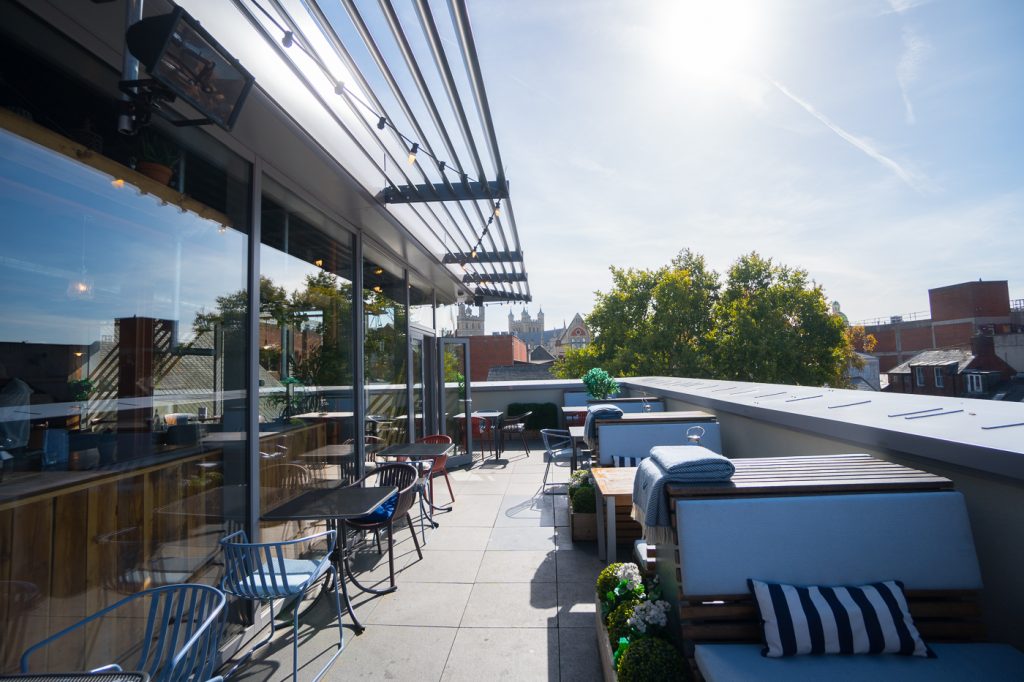 Terrasse du restaurant The Terrace