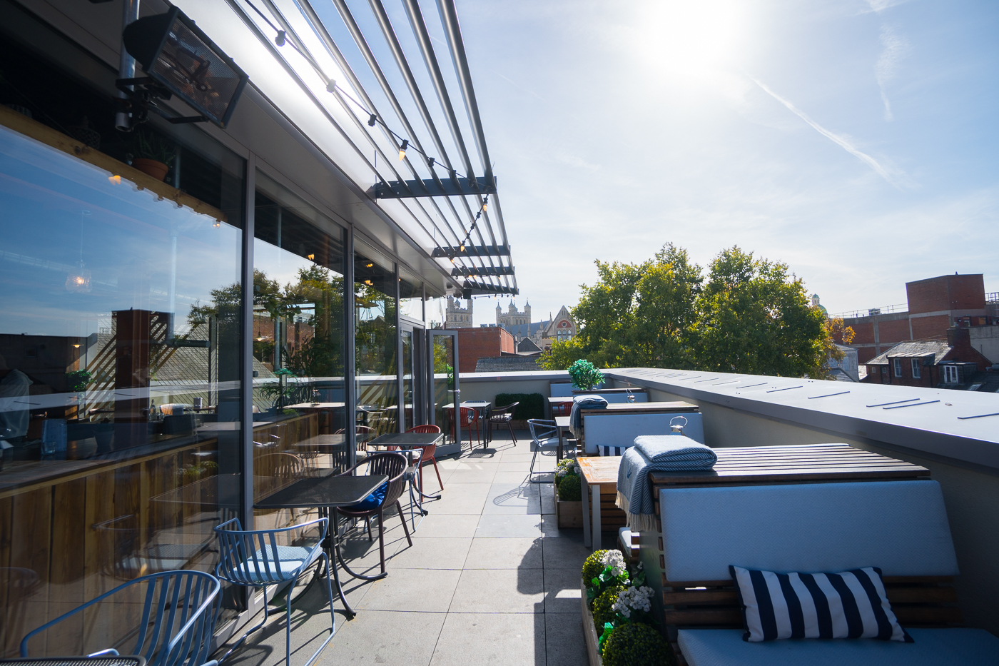 Terrasse du restaurant The Terrace 