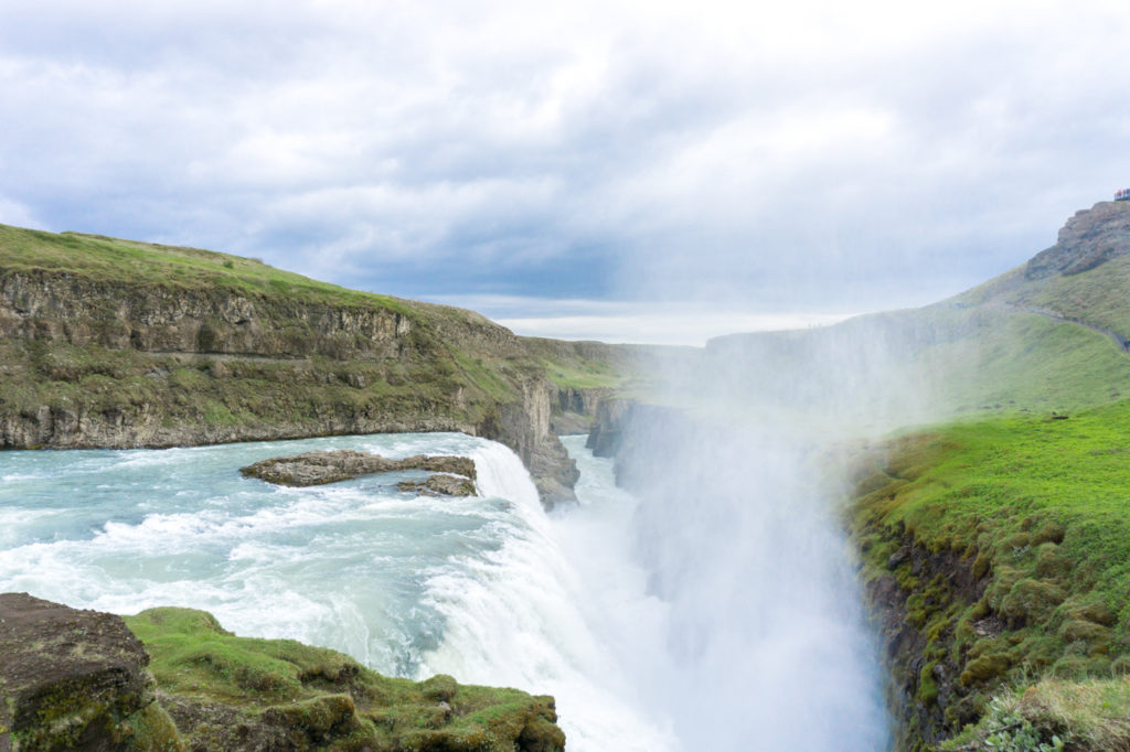 Chute Gullfoss du Cercle d'Or - Quoi faire en Islande?