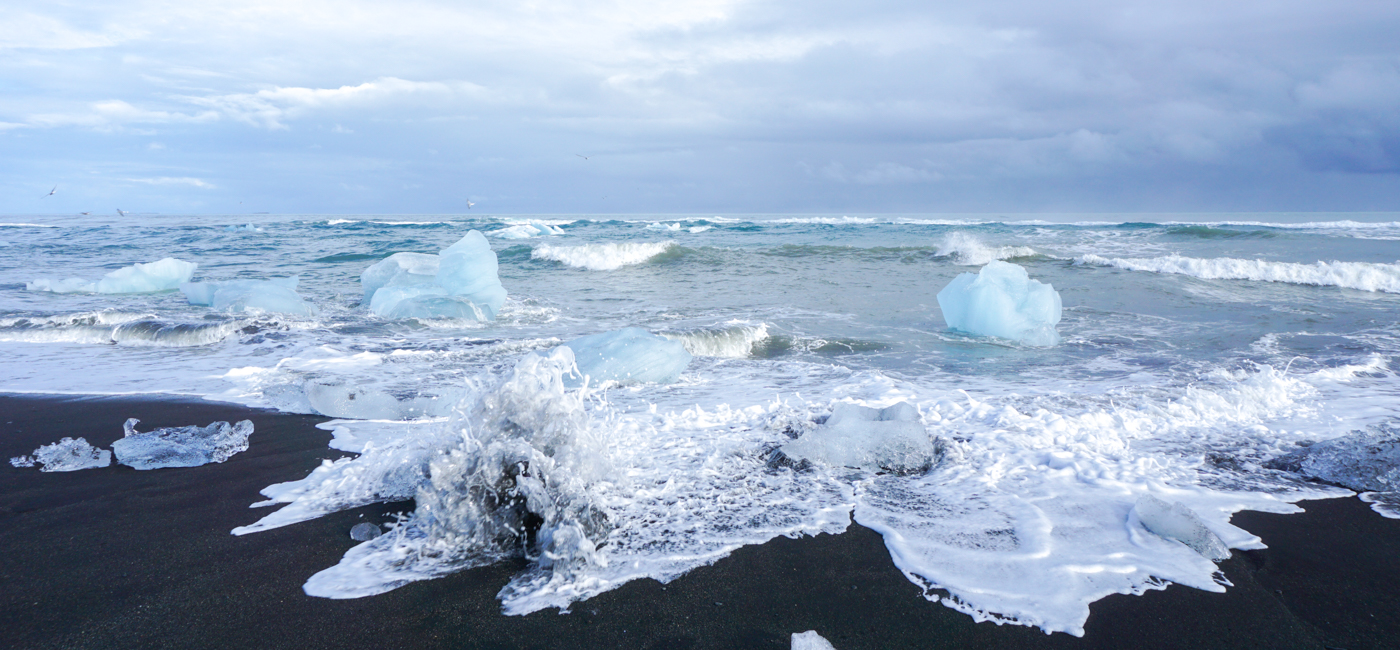 lagune glaciaire de Jökulsarlon - Sud de l'Islande