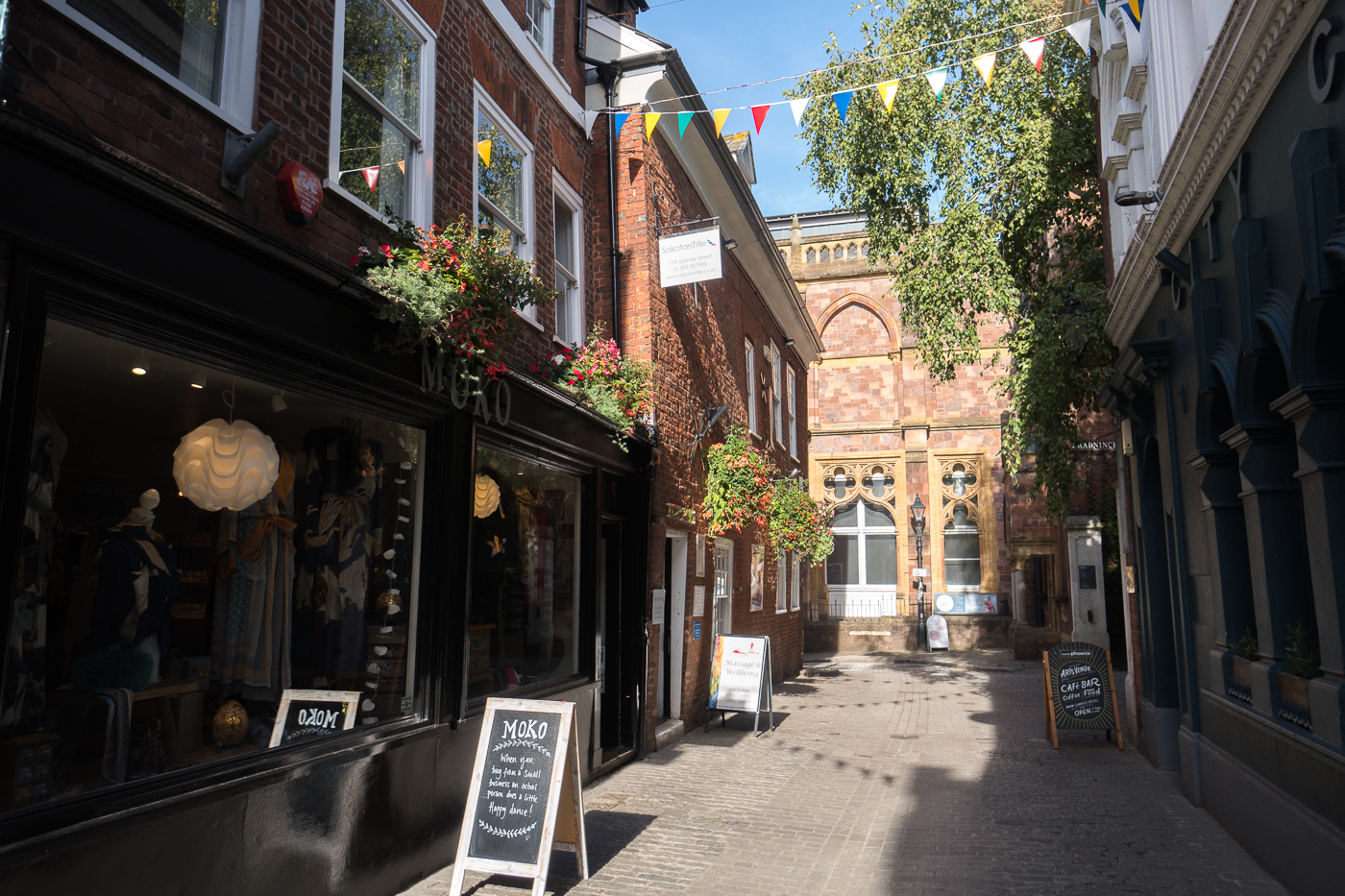 Petite ruelle mignonne - Quoi faire à Exeter en Angleterre