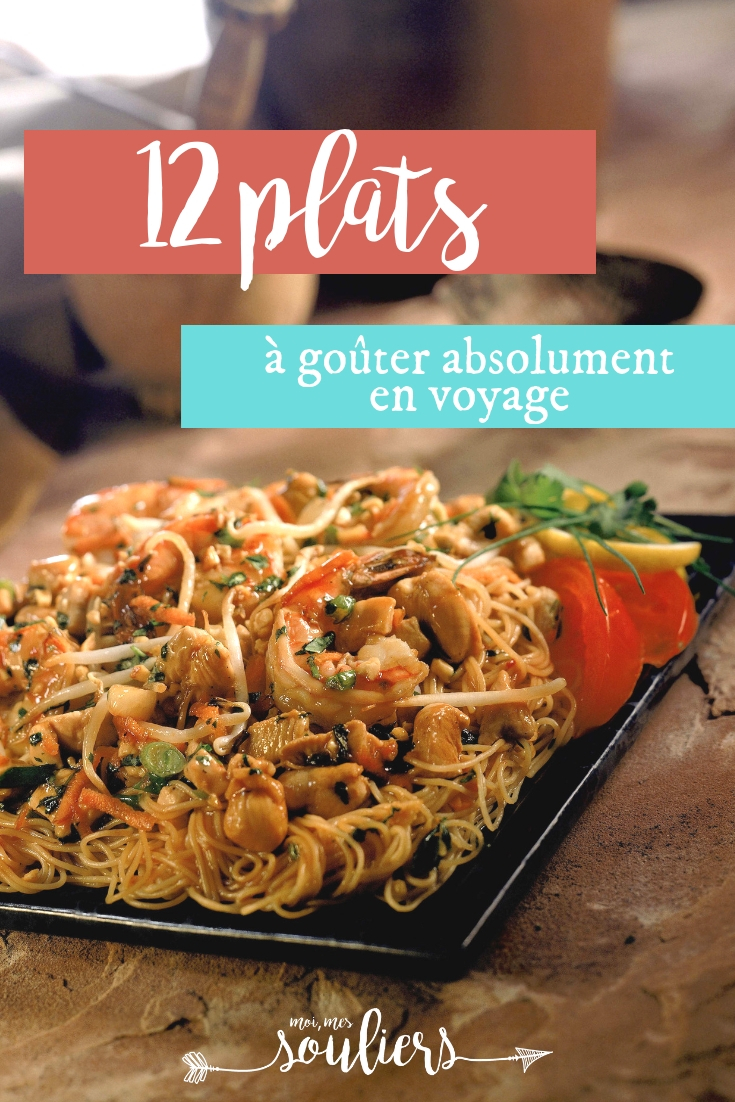 12 plats à goûter en voyage