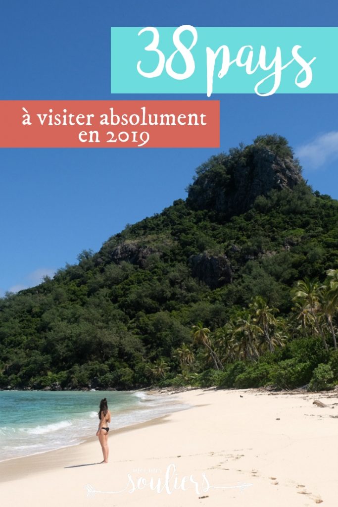 38 pays où voyager en 2019