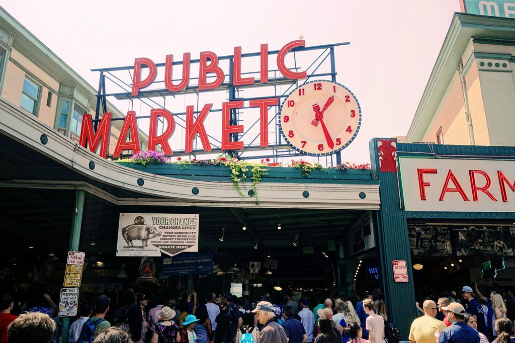 Pike Place Public Market - Seattle, États-Unis