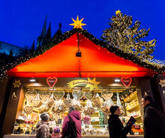 Zuckerlaedchen - Marché de Noël de Cologne - Köln, Allemagne