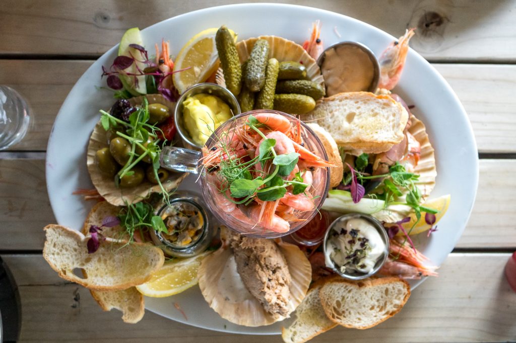 Assiette de fruits de mer - Exeter