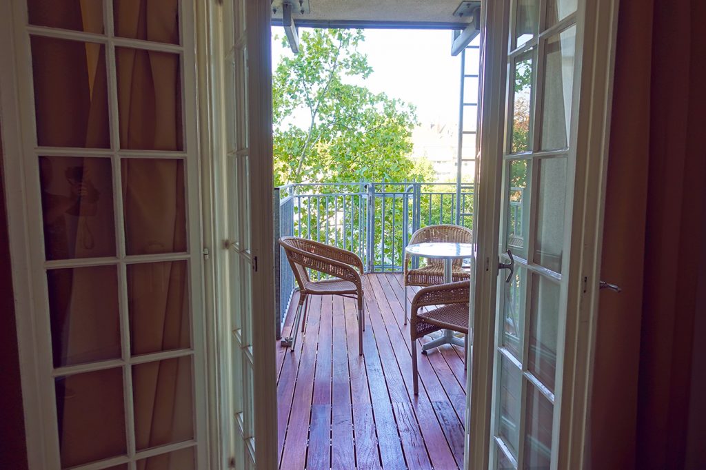 Balcon de l'Hôtel Spiess de Vienne