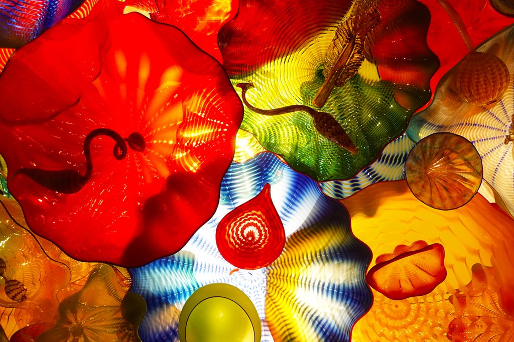 Exposition en verre du Chihuly