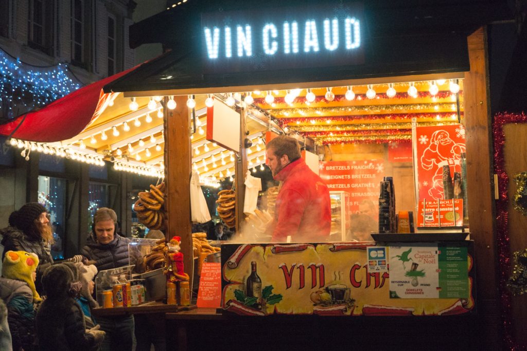 Quoi boire dans les marchés de Noël - Kiosque de vin chaud