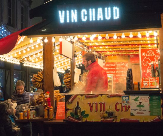 Quoi boire dans les marchés de Noël - Kiosque de vin chaud