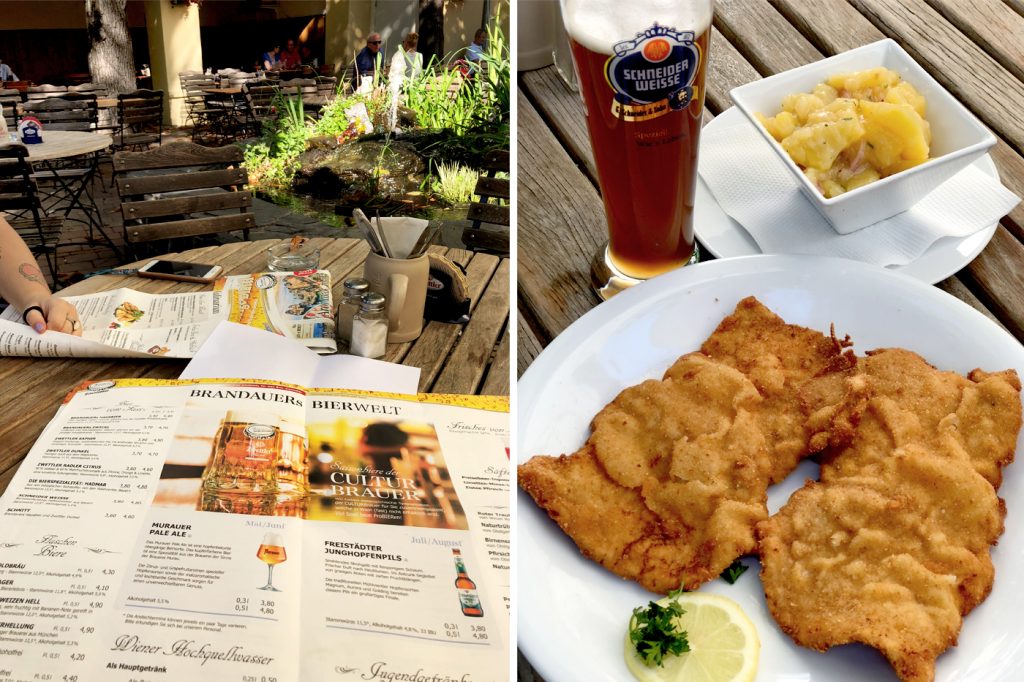 Quoi manger à Vienne - Schnitzel en Autriche