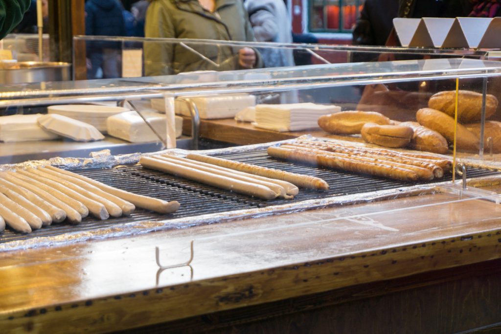 Quoi manger dans les marchés de Noël en Europe, Allemagne et France