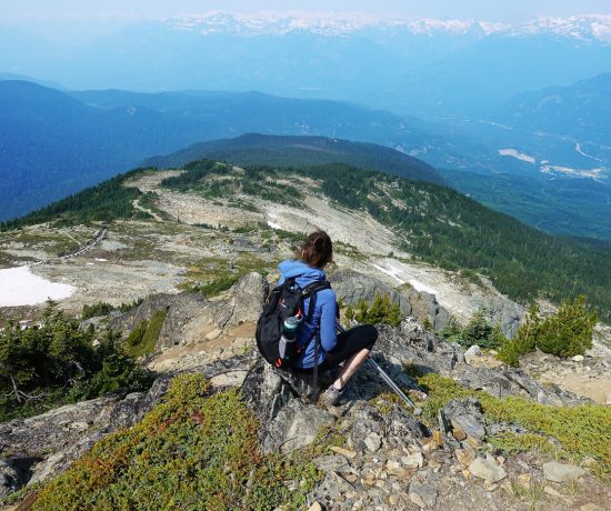 Sentier de randonnée High Note de Whistler Canada