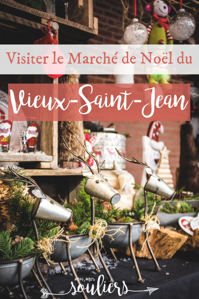 Visite du marché de Noël du Vieux-St-Jean - Quoi faire en Montérégie, Québec, Canada