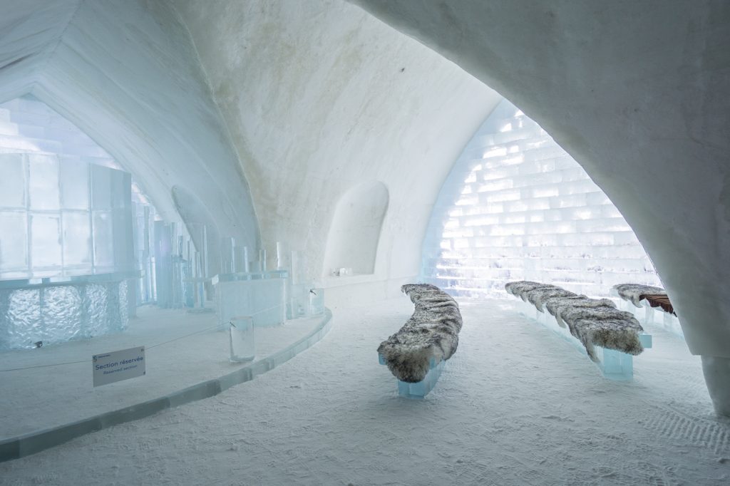 Chapelle de glace - quoi faire à Québec en hiver