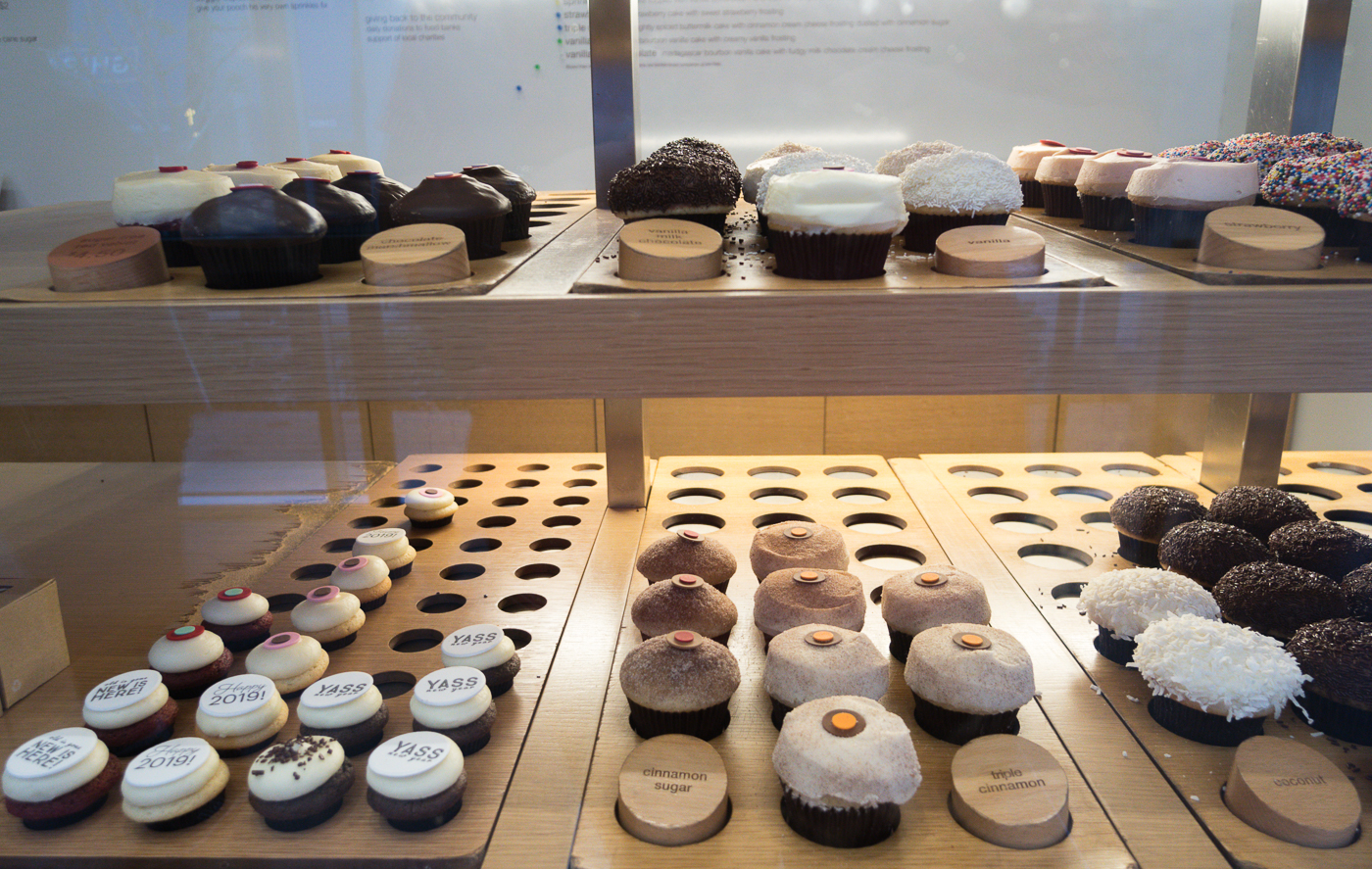 Comptoir de cupcakes du Sprinkles, quoi manger à Las Vegas