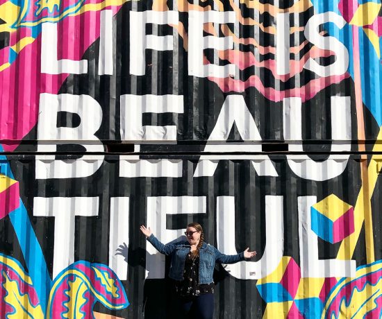 Murale Life is Beautiful de Downtown Las Vegas