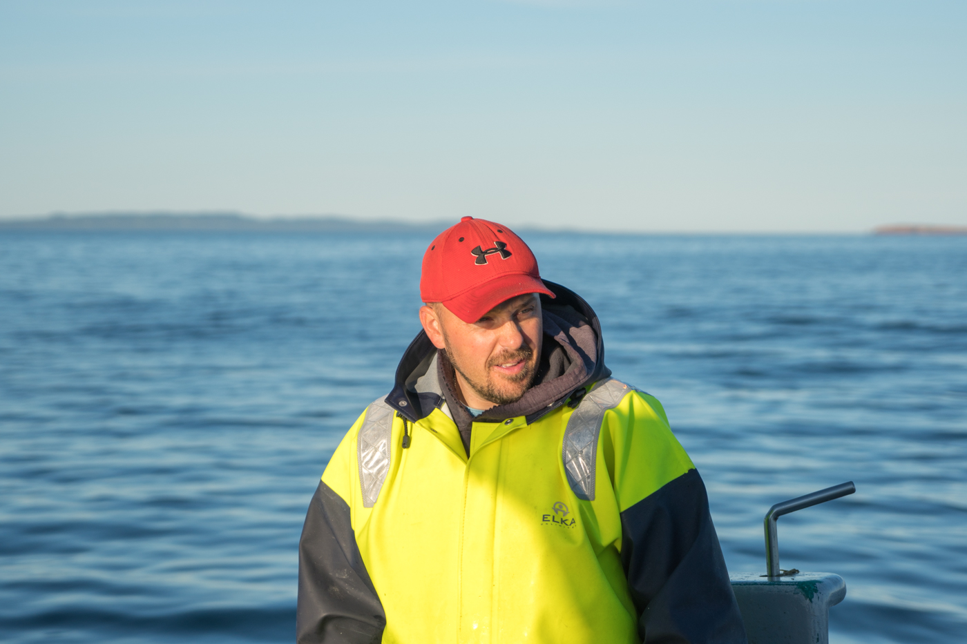 Kaven Aucoin, pêcheur de homard des îles de la MAdeleine