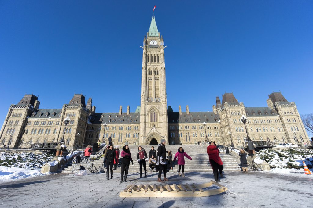 Colline parlementaire - Quoi faire à Ottawa en hiver