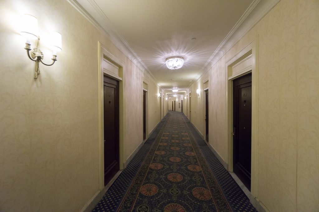 Corridor de l'hôtel - Où dormir à Ottawa, Canada