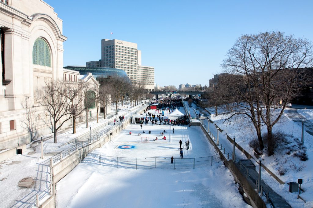 Patinoire du Canal Rideau à Ottawa