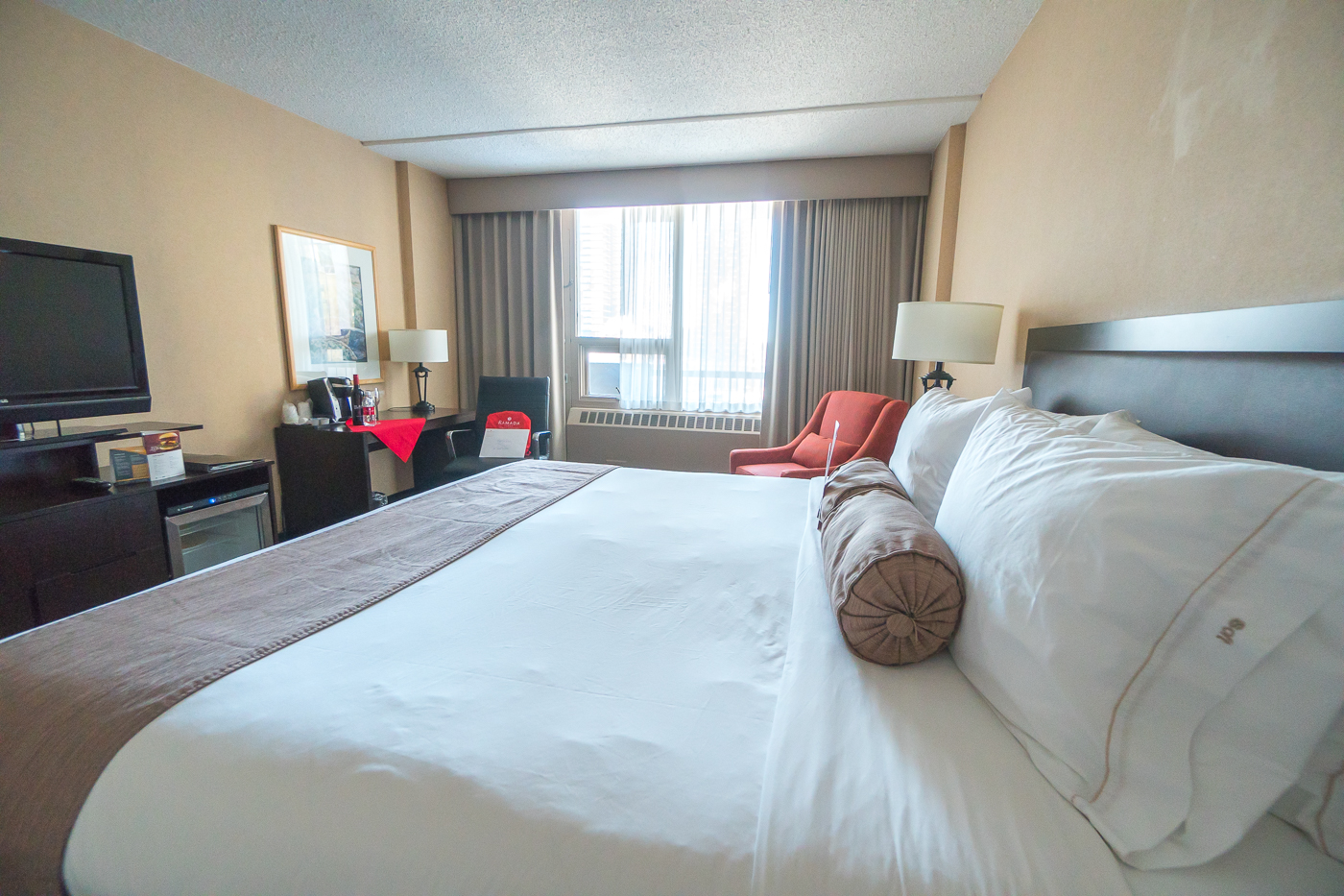 Mon lit au Ramada Plaza Downtown Calgary - Bonnes adresses