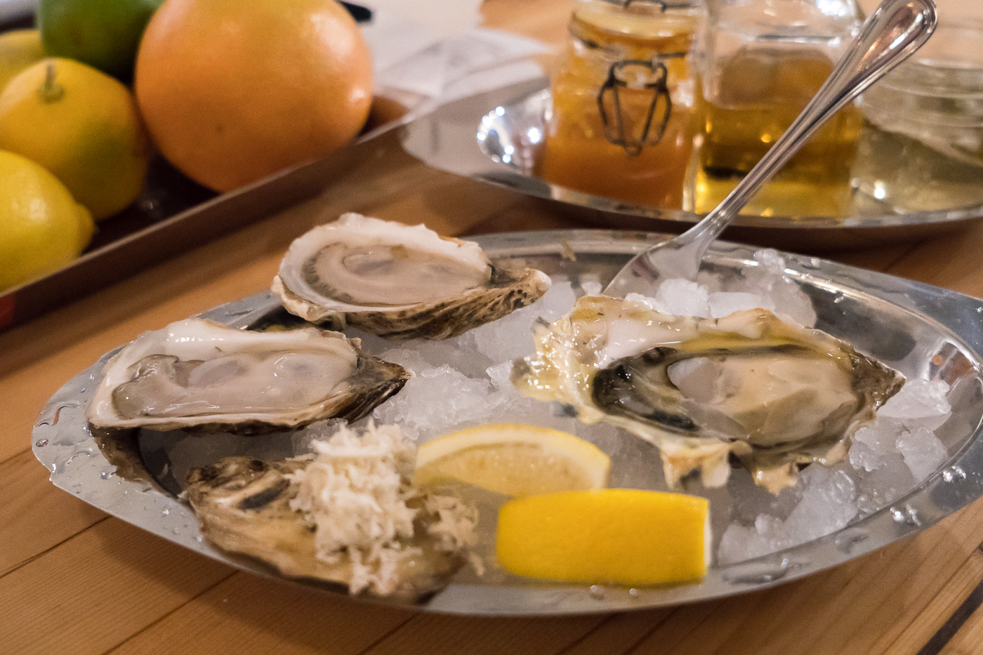 Huîtres au Wayfarer Oyster House - Où manger à Whitehorse