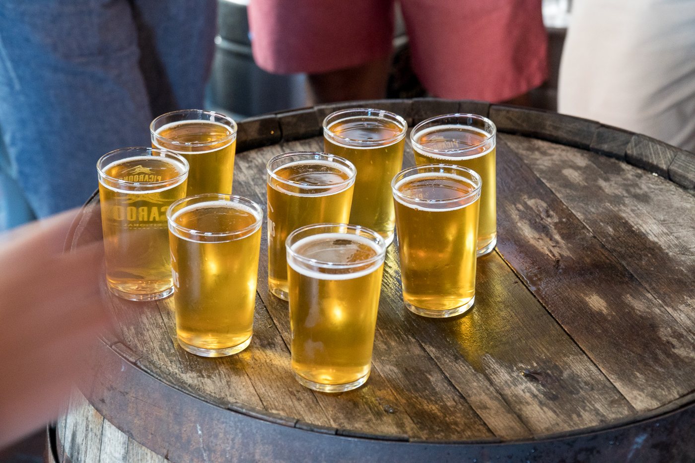 Verres de bière - Dégustation beer tour à St-John