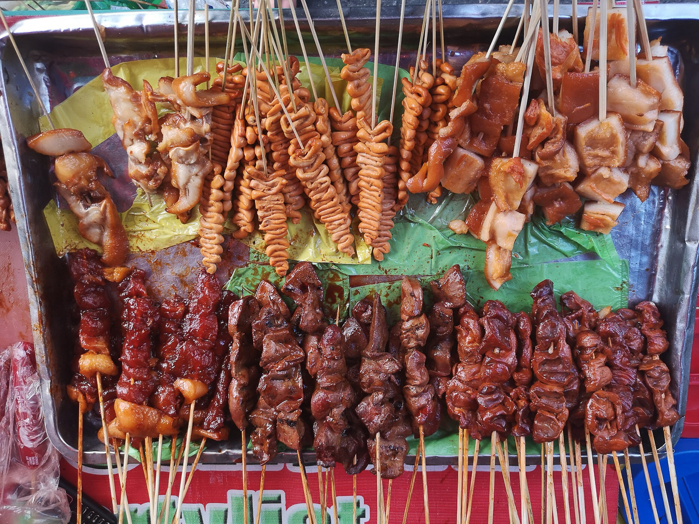 Brochettes de viande aux Philippines