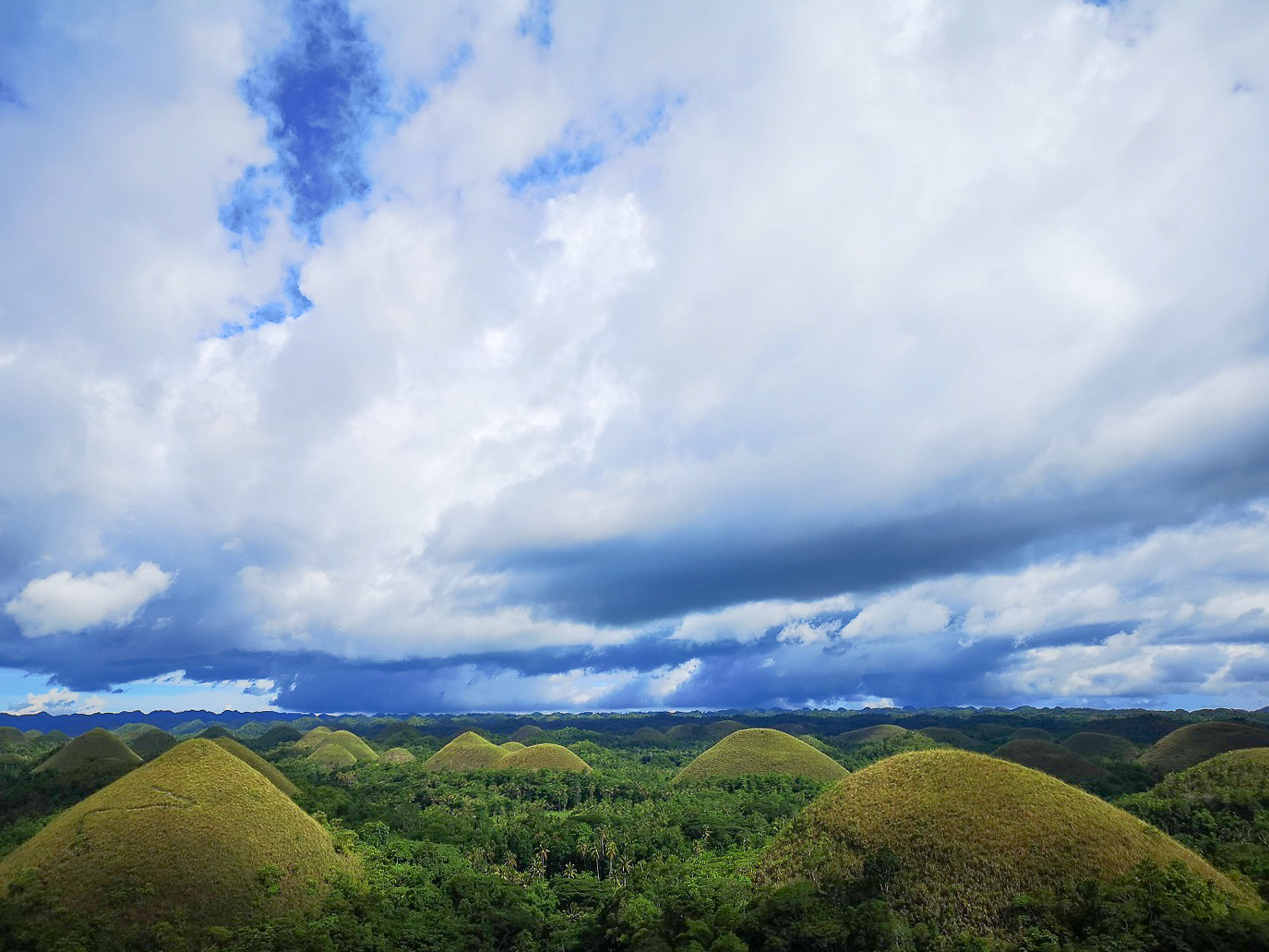 Ciel au-dessus des arbres - Danao Beach Panglao