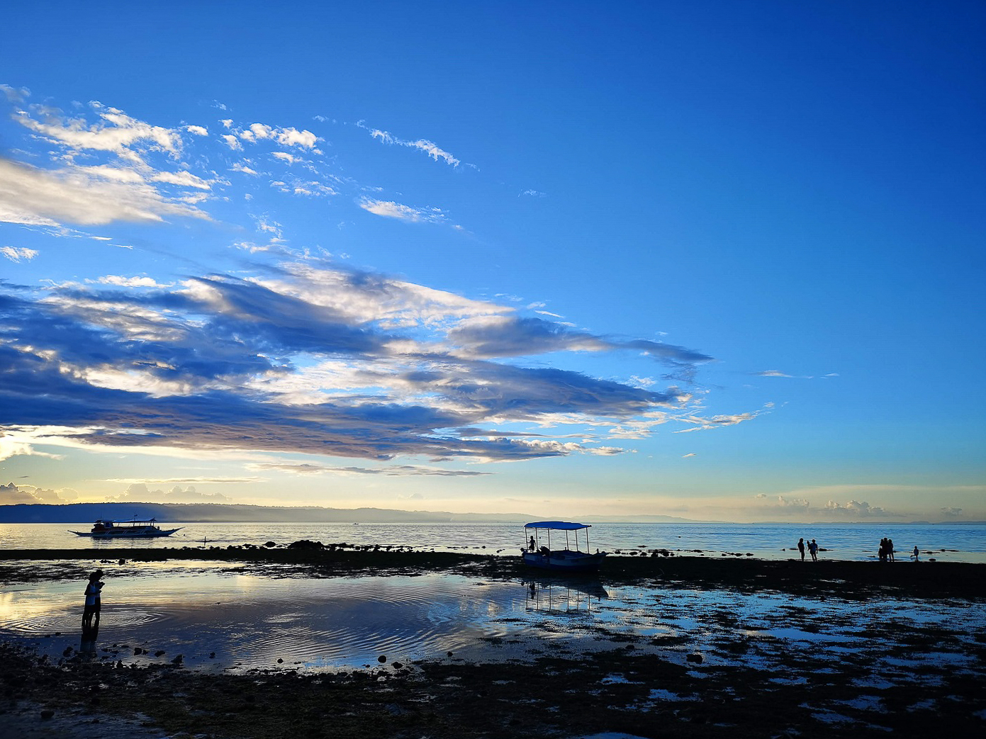 Coucher de soleil sur Panglao Beach