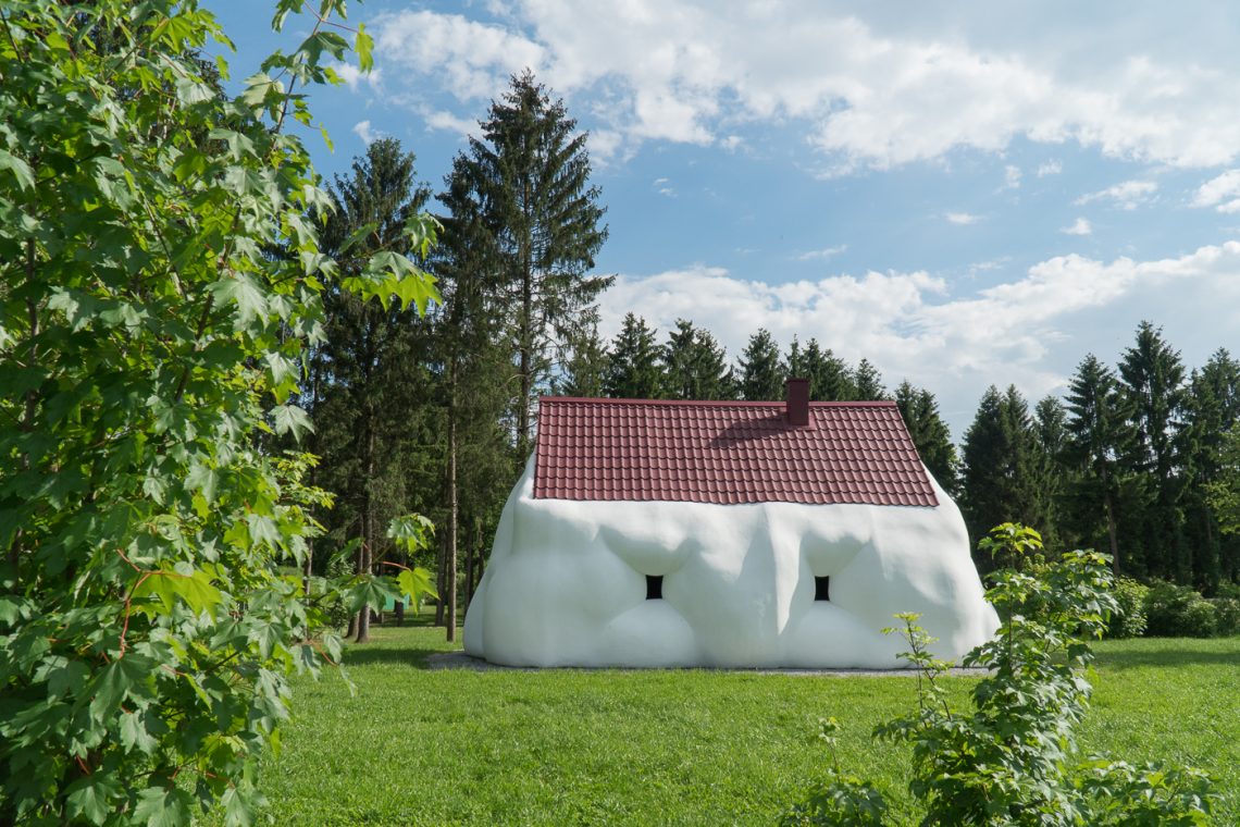 Maison géante au Österreichischer Skulpturen Park