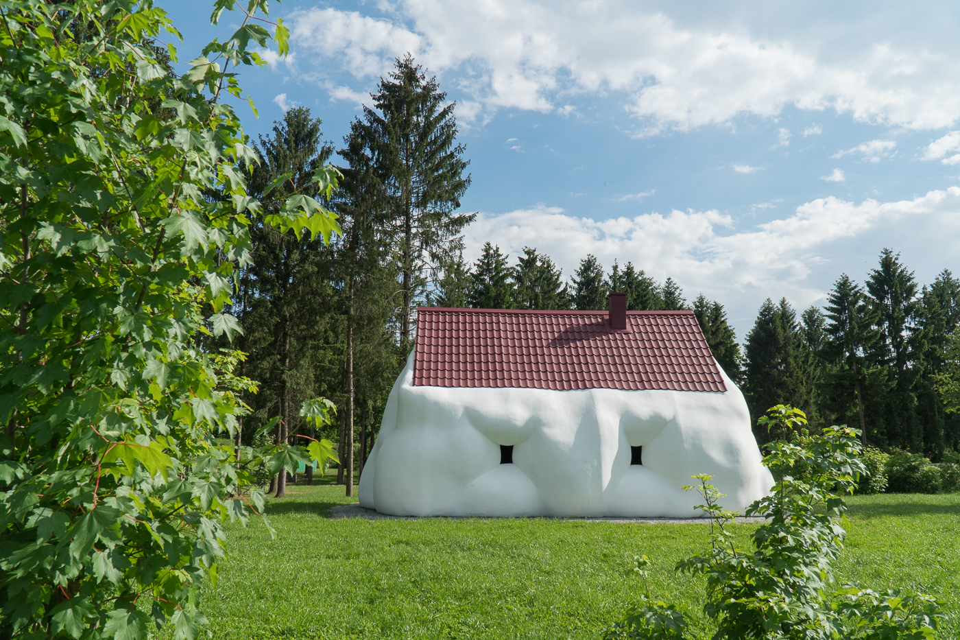 Maison géante au Österreichischer Skulpturen Park