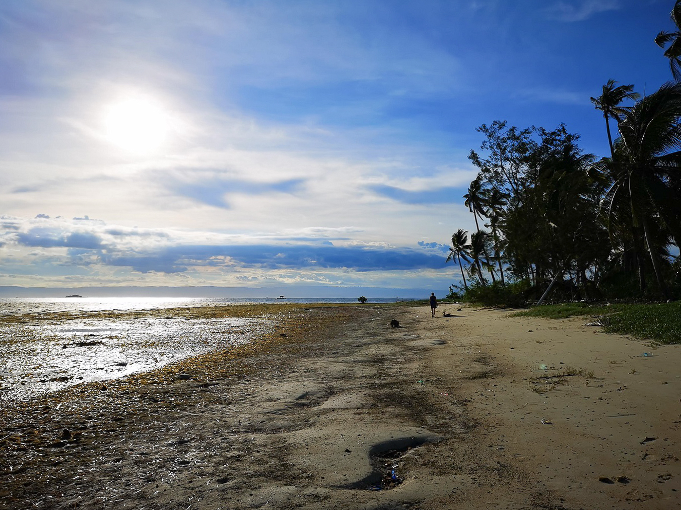 Plage de Danao Beach à Panglao aux Philippines