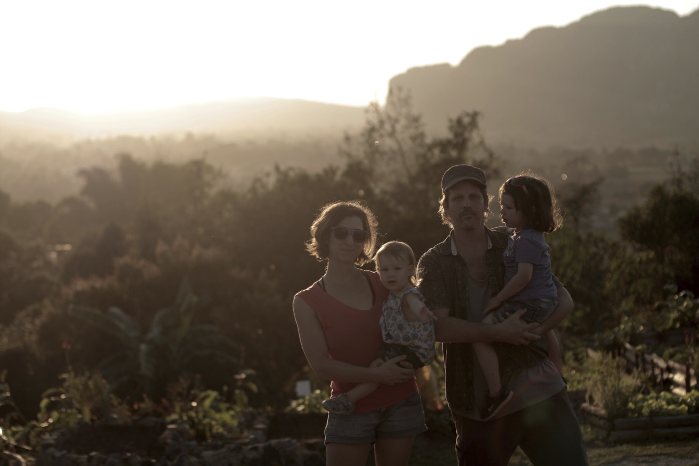 Voyage en famille à Cuba au coucher de soleil