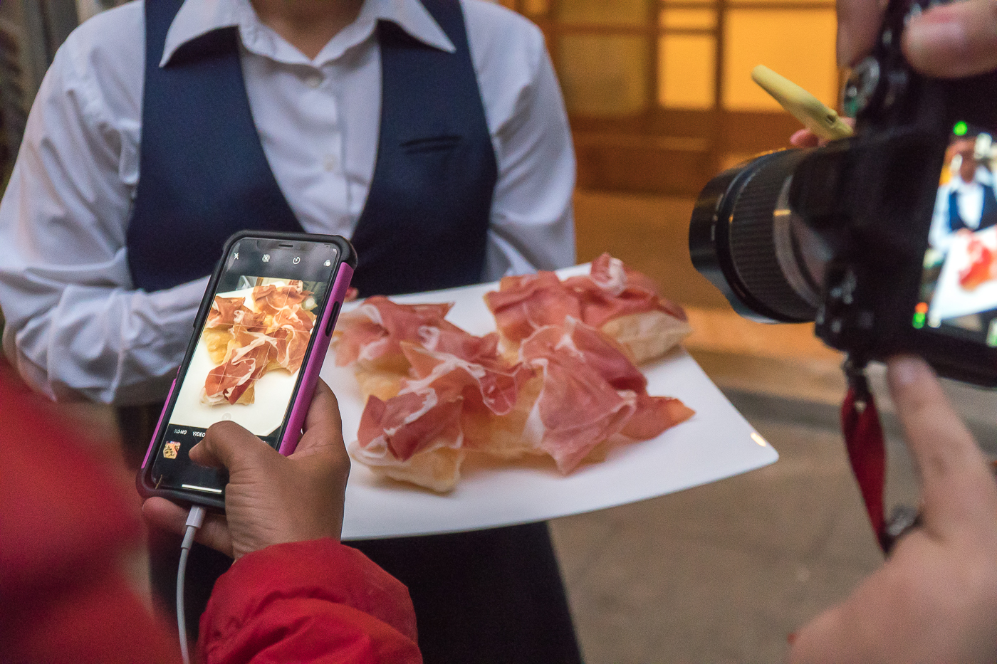 Charcuterie italienne gnocco fritto - Quoi manger en Italie