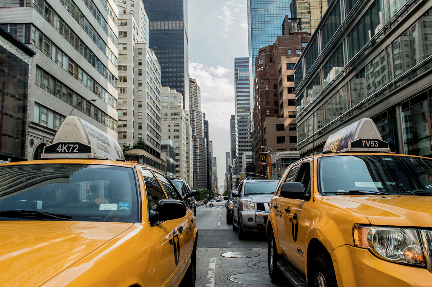 Taxi jaune Manhattan