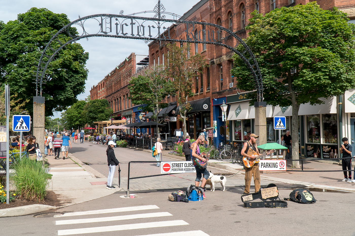 Victoria Row au centre-ville de Charlottetown