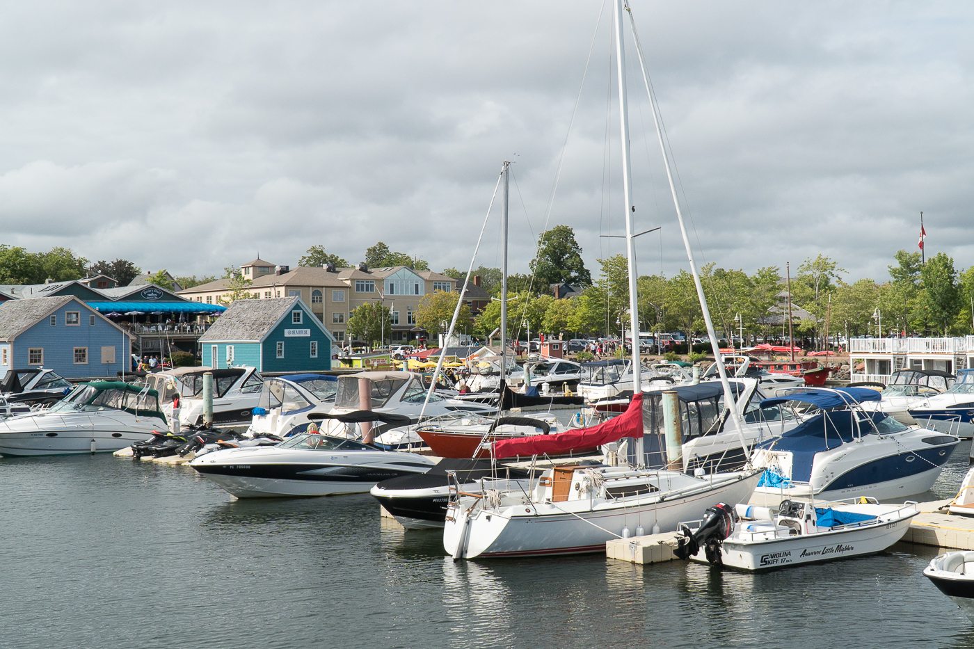 Bateaux au port de Charlottetown